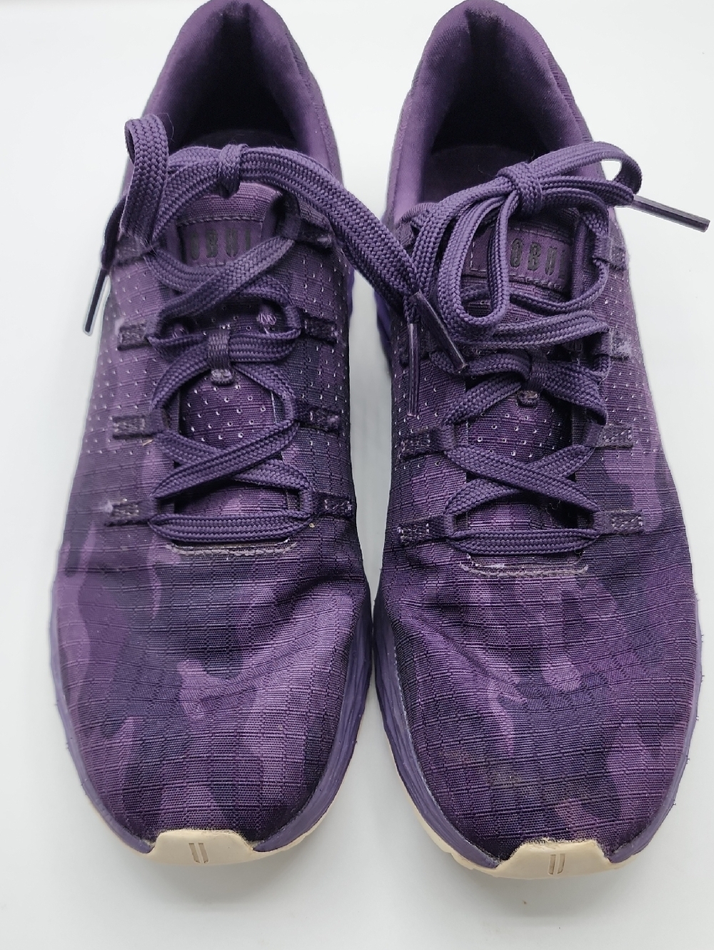 NOBULL Deep Purple Rio Stop Camo Runners  Women's Size 8 Men's Size 6.5